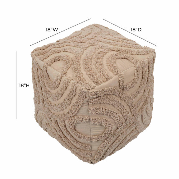 Miranda Knitted Pouf