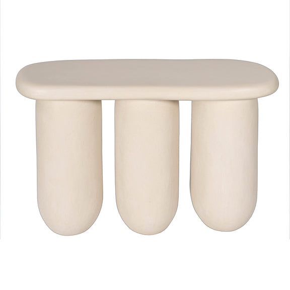 Rahul Cream Console Table