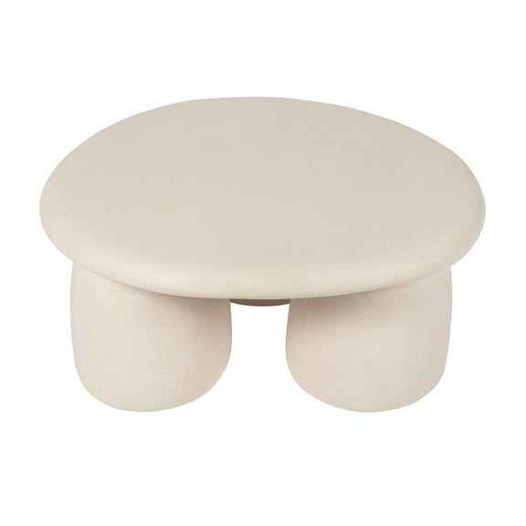 Rahul Cream Round Coffee Table