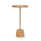 Saddle Natural Raffia Contract-Grade Side Table