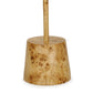 Destin Natural Burl Contract-Grade Side Table
