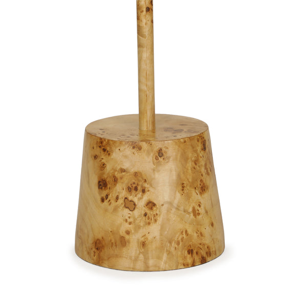Destin Natural Burl Contract-Grade Side Table
