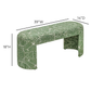 Greenspace 39" Rounded Upholstered Bench