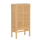 Amara Natural Woven Rattan Cabinet
