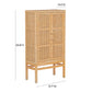 Amara Natural Woven Rattan Cabinet