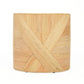 Matea Natural Rattan Cross Side Table
