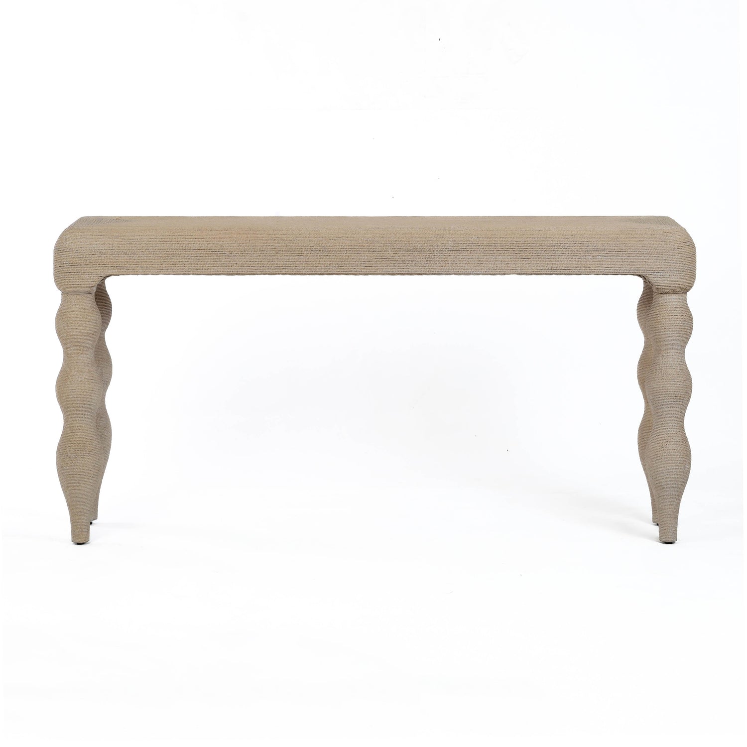 Vicky 68" Natural Woven Seagrass Console Table