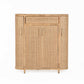 Tarot Natural Rattan Bar Cabinet