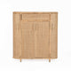 Tarot Natural Rattan Bar Cabinet