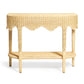 Sally 41" Natural Rattan Console Table