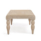 Vicky 49" Natural Woven Seagrass Rectangular Coffee Table