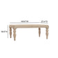 Vicky 49" Natural Woven Seagrass Rectangular Coffee Table