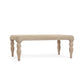 Vicky 49" Natural Woven Seagrass Rectangular Coffee Table