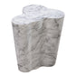 Slab Marble Short Side Table