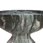 Rue Grey and Blush Marble Side Table