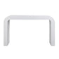 Hump White Console Table