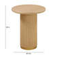 Chelsea Natural Oak Wood Entry Table