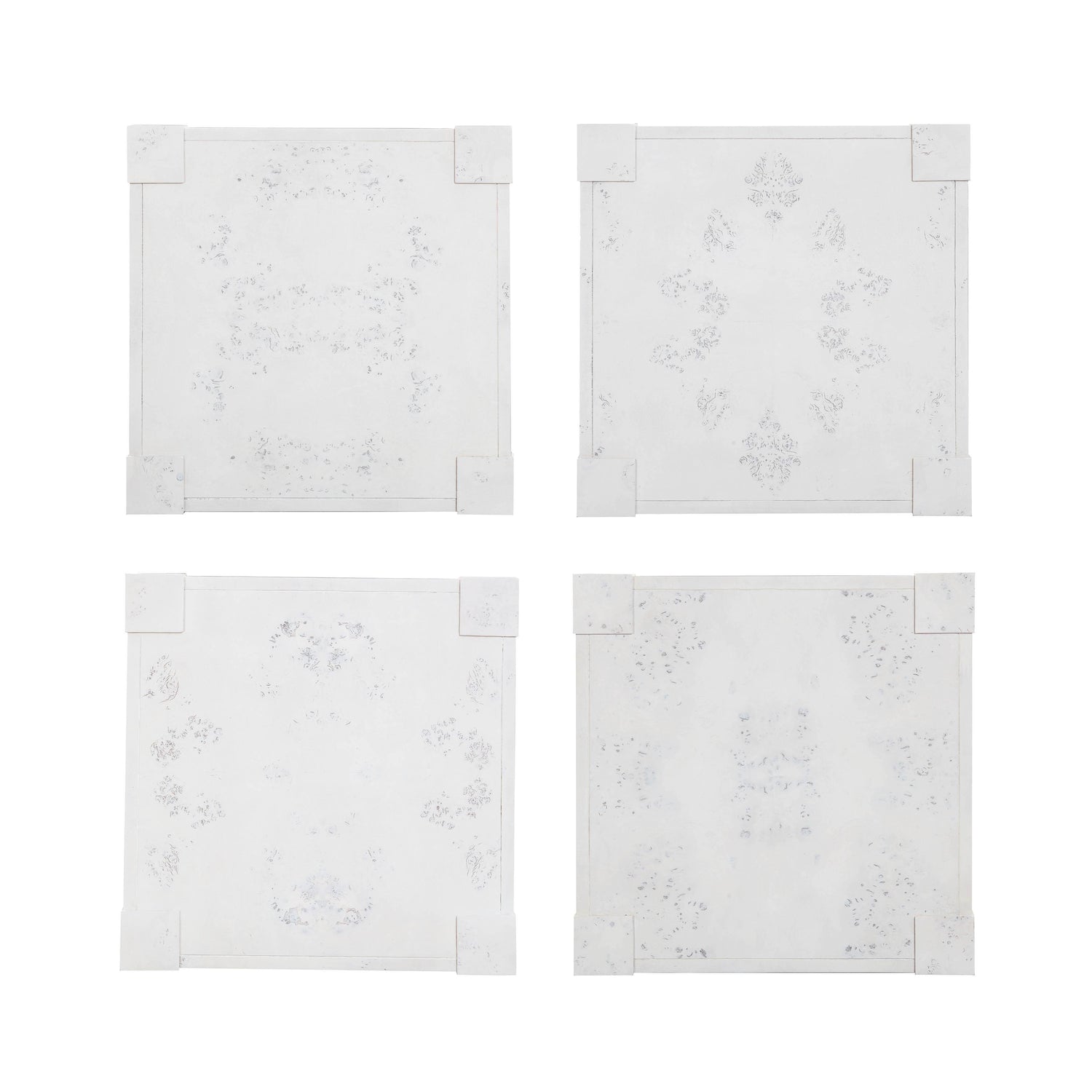 Brandyss White Burl End Table