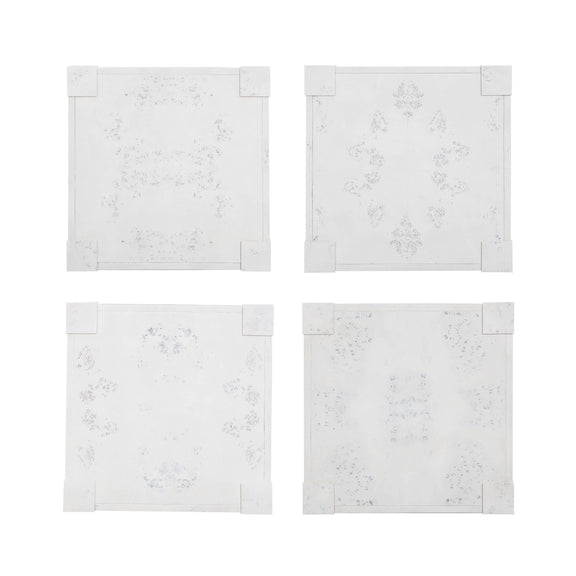 Brandyss White Burl End Table