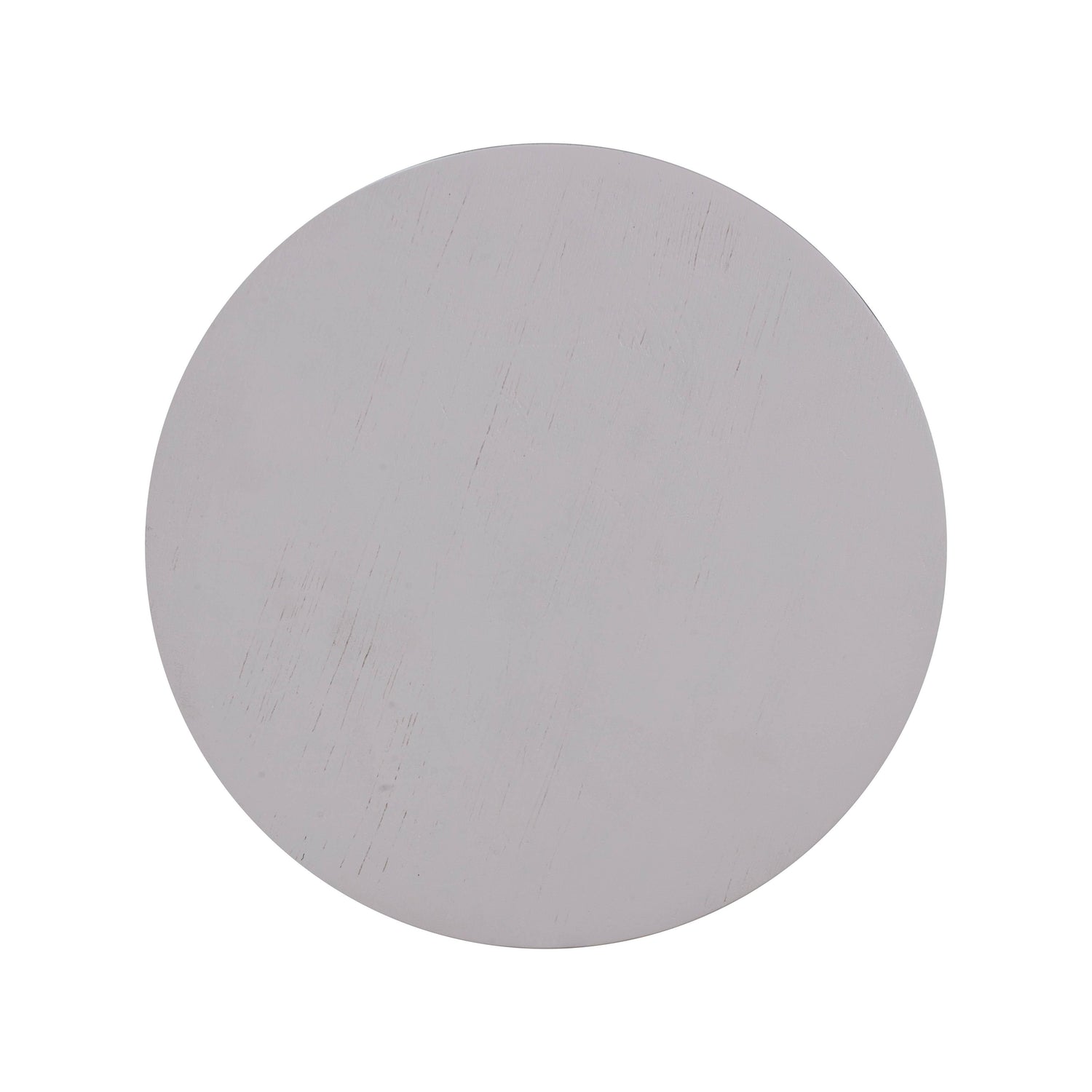 Morse White Wooden Accent Table