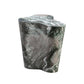 Slab Concrete Indoor/Outdoor Side Table (18"-22") - Grey Marble / Tall