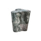 Slab Concrete Indoor/Outdoor Side Table (18"-22") - Grey Marble / Short