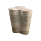 Slab Concrete Indoor/Outdoor Side Table (18"-22") - Travertine / Tall