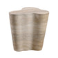 Slab Concrete Indoor/Outdoor Side Table (18"-22") - Travertine / Short