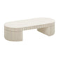 Bella Cream Oval Coffee Table