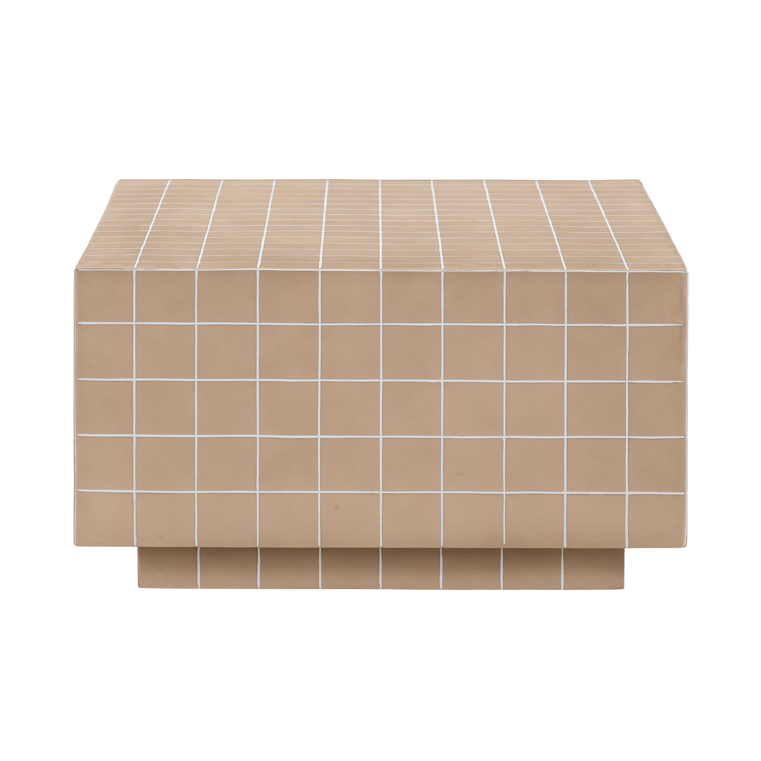 Mixie Taupe Tile Indoor / Outdoor Coffee Table