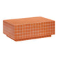 Mixie Brick Orange Tile Indoor / Outdoor Coffee Table
