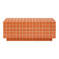 Mixie Brick Orange Tile Indoor / Outdoor Coffee Table