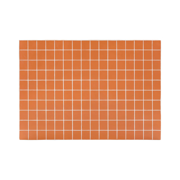 Mixie Brick Orange Tile Indoor / Outdoor Coffee Table