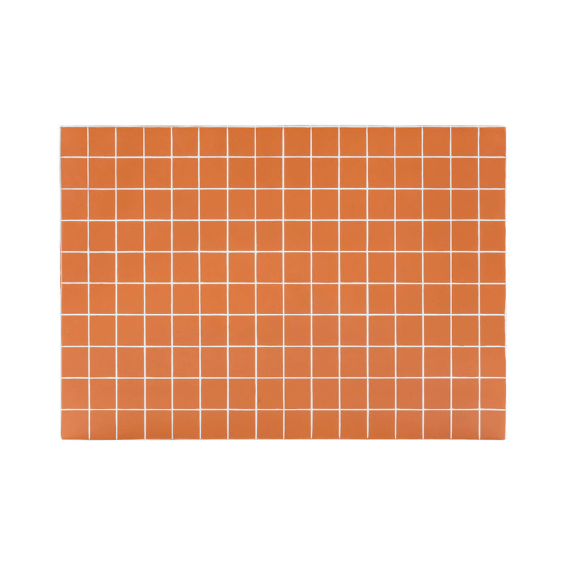 Mixie Brick Orange Tile Indoor / Outdoor Coffee Table