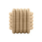 Love Knot Faux Travertine Indoor / Outdoor Accent Stool
