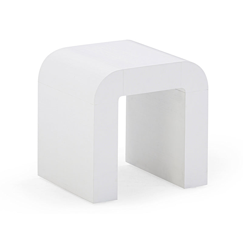 Hump White Side Table
