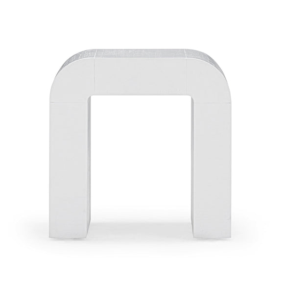 Hump White Side Table