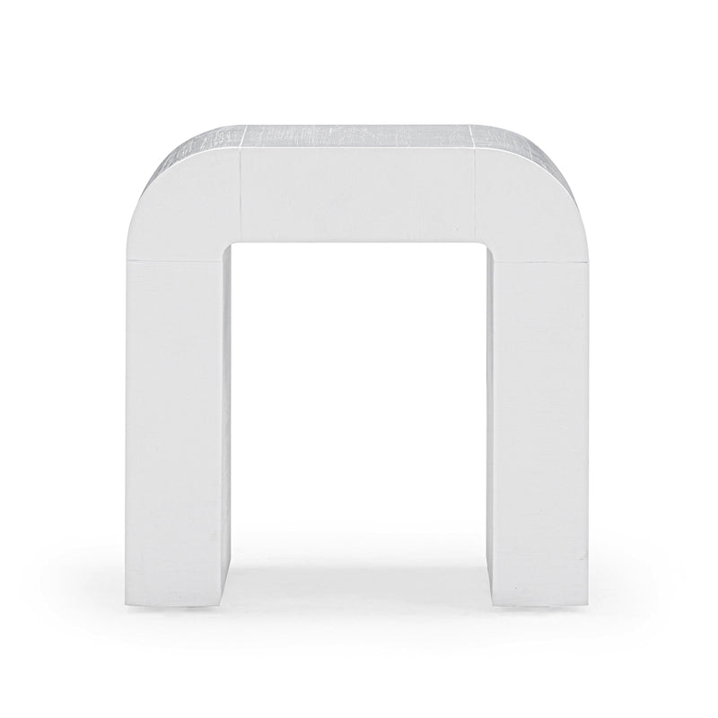 Hump White Side Table