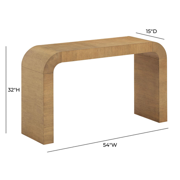 Hump Natural Console Table
