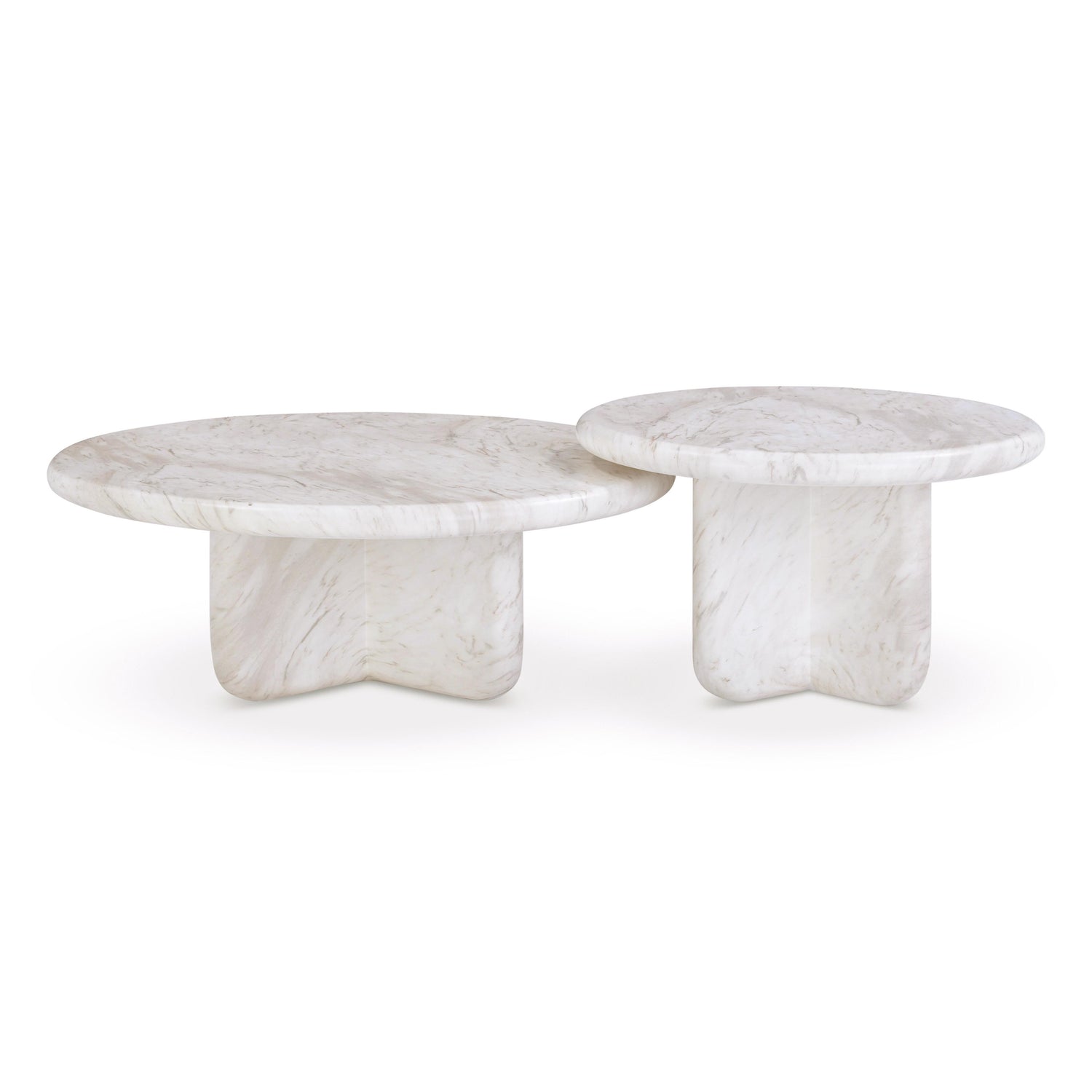 Juju Nesting Indoor/Outdoor Marble Coffee Tables
