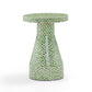 Halio Green Shell Side Table