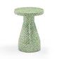Halio Green Shell Side Table