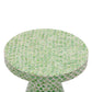 Halio Green Shell Side Table