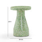 Halio Green Shell Side Table