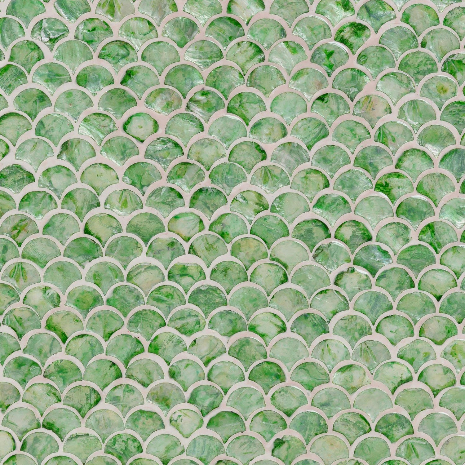 Halio Green Shell Side Table