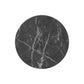 Charra Black Faux Marble Indoor/Outdoor Side Table