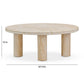 Amora Faux Travertine Indoor/Outdoor Nesting Accent Tables