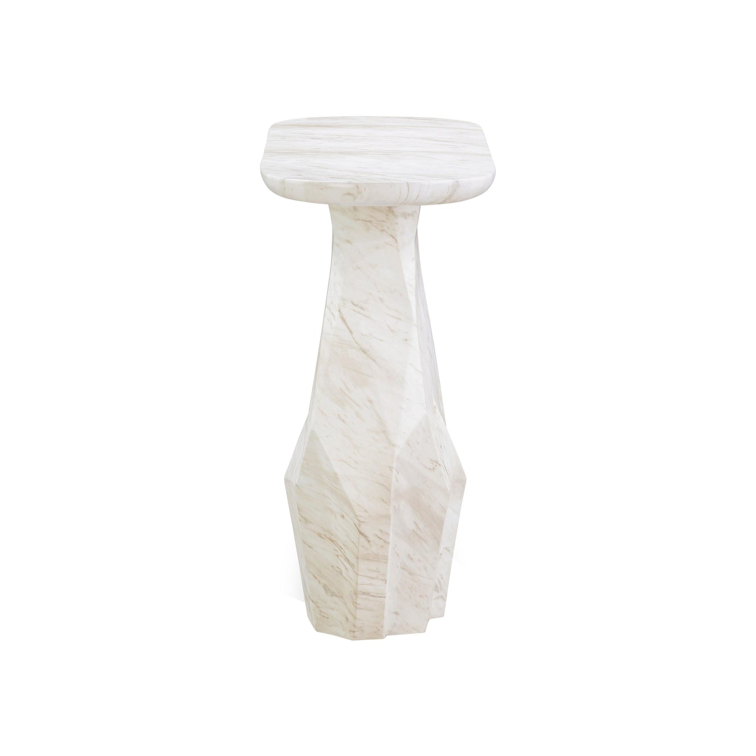 Esme Faux Marble Indoor/Outdoor Long Console Table