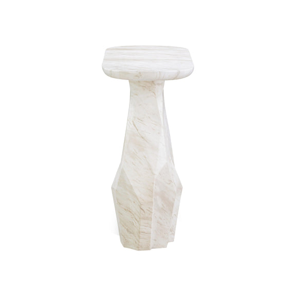 Esme Faux Marble Indoor/Outdoor Long Console Table