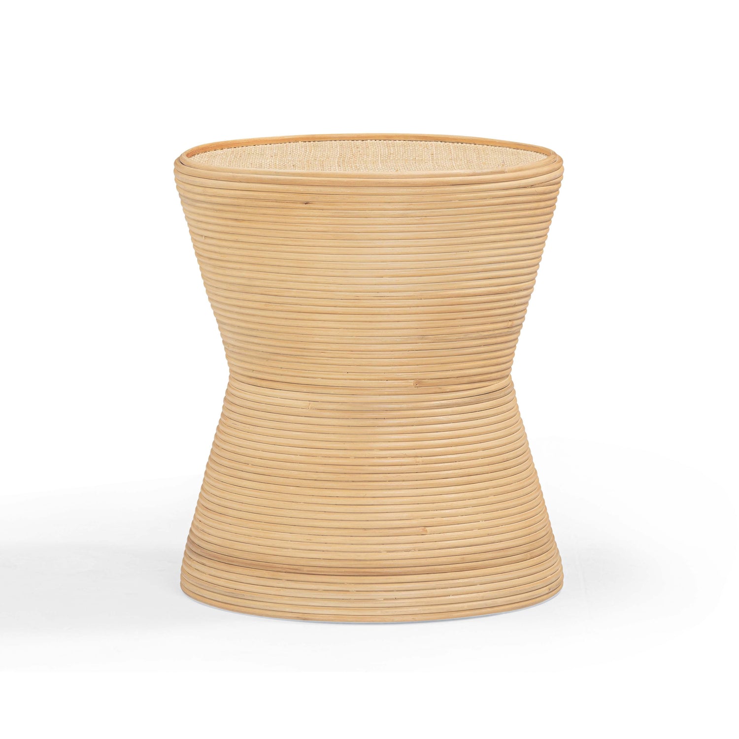 Henri Natural Rattan Side Table